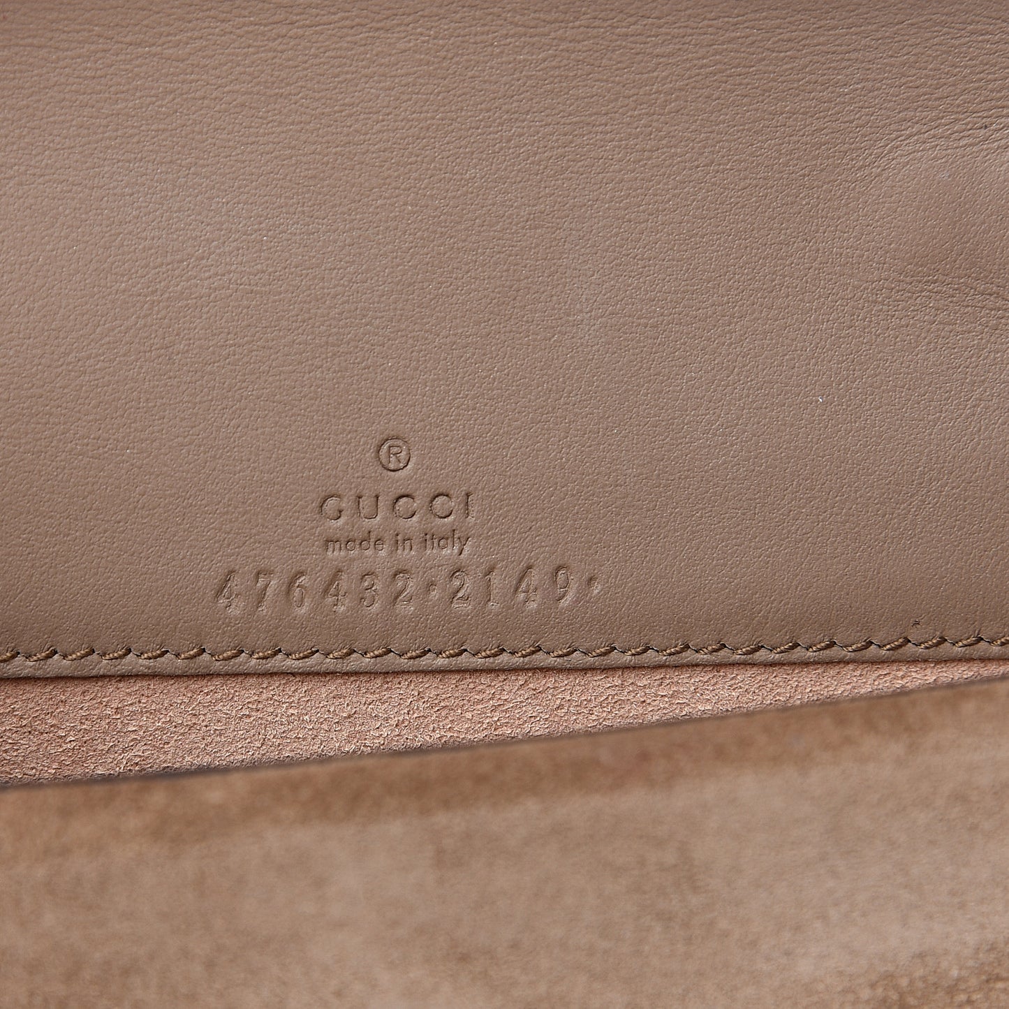 GG Supreme Monogram Super Mini Dionysus Shoulder Bag Taupe