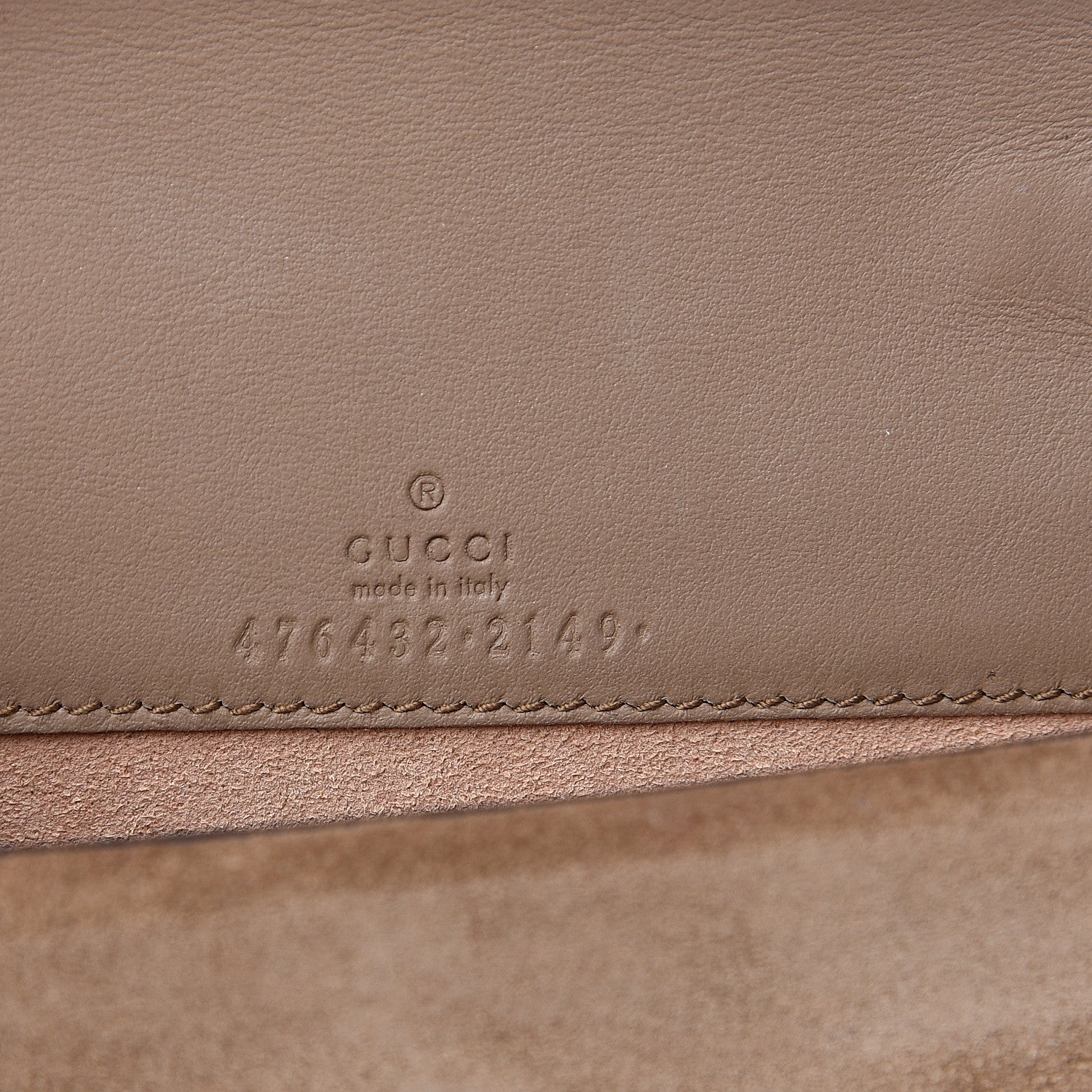 Gucci GG Supreme Monogram Super Mini Dionysus Shoulder Bag Taupe 5 of 8