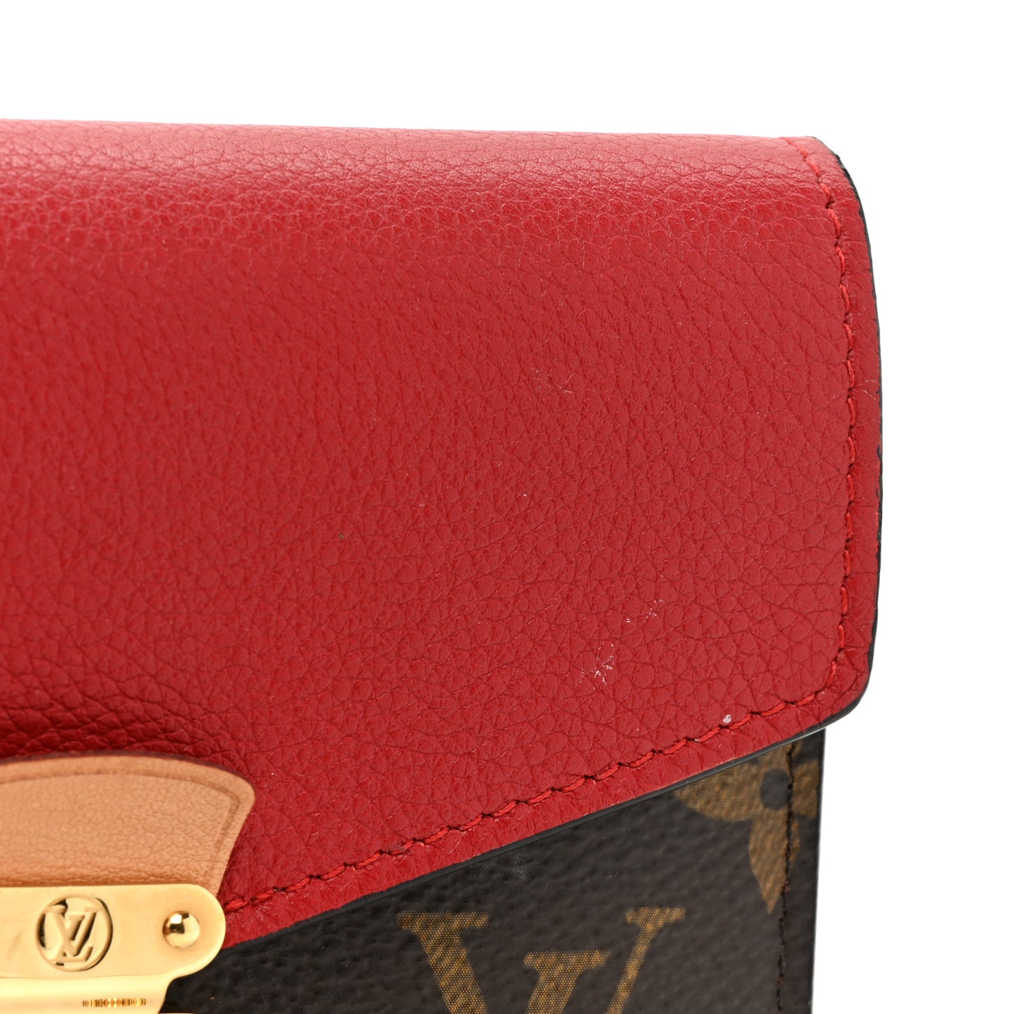 Monogram Pallas Compact Wallet NM Cherry