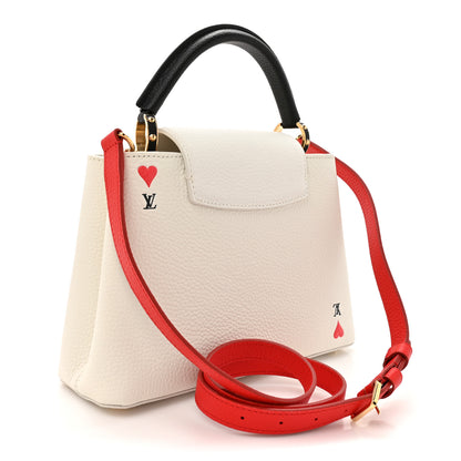 Louis Vuitton Taurillon Game On Capucines BB White 3 of 10