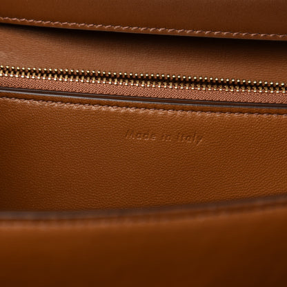 Celine Box Calfskin Medium Classic Box Flap Bag Camel 9 of 11