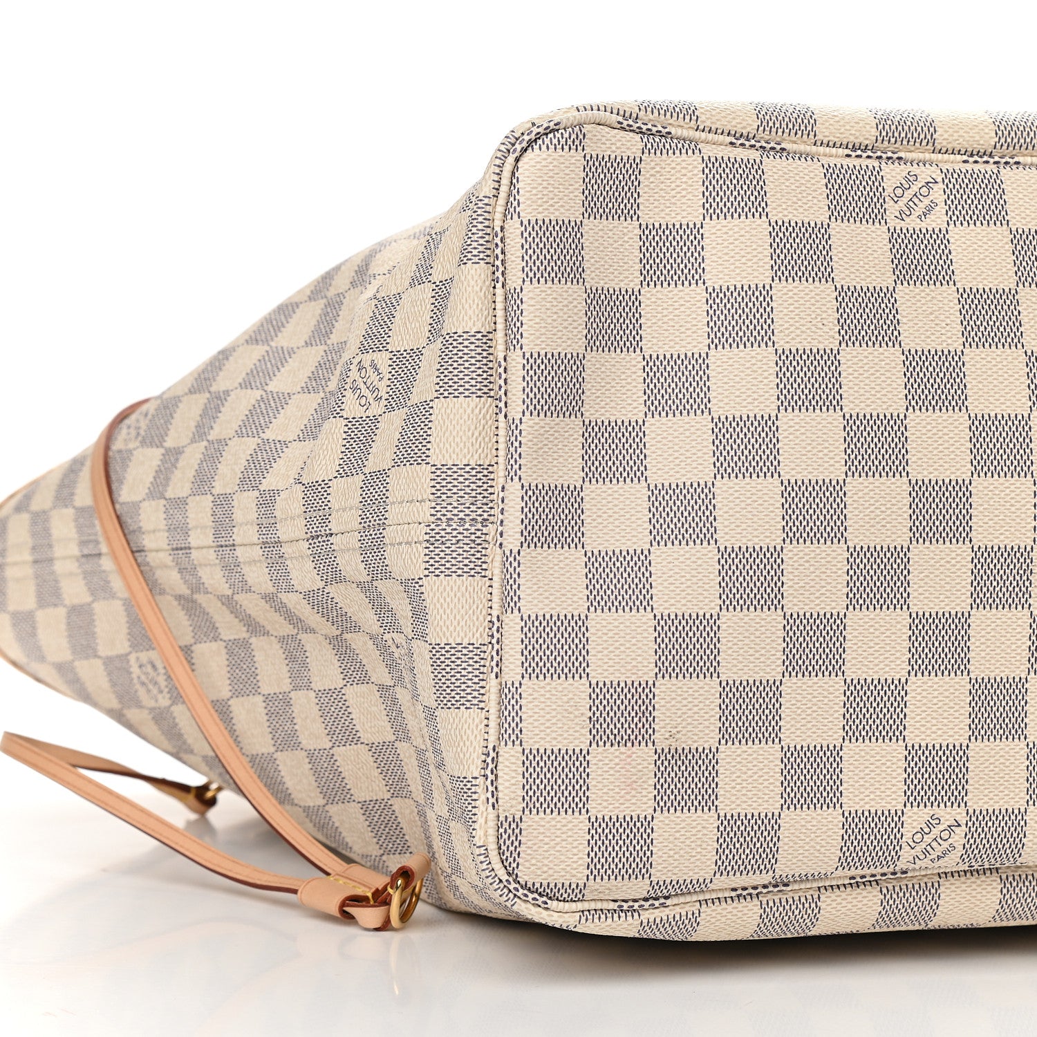 Louis Vuitton Damier Azur Neo Neverfull GM Rose Ballerine 10 of 14