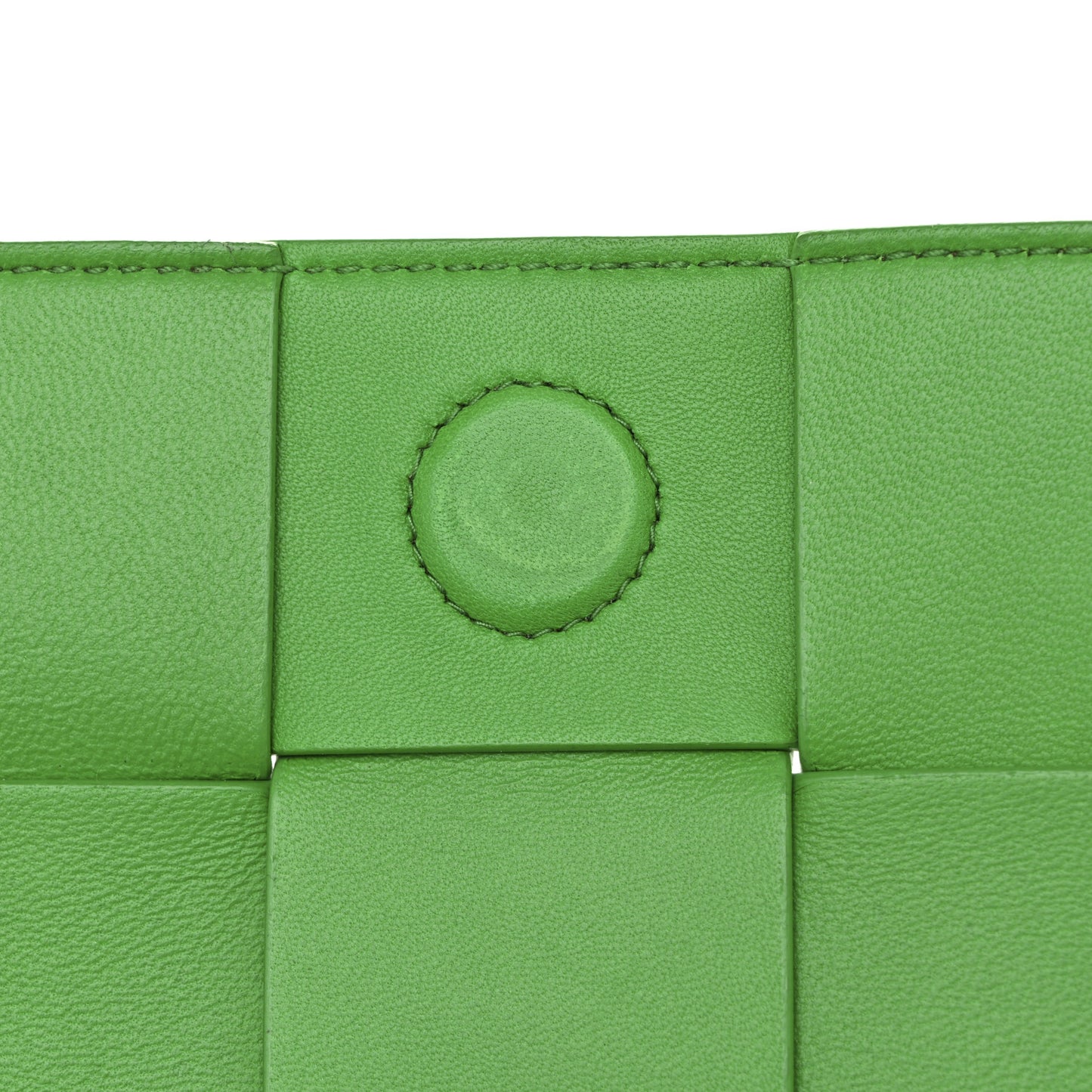 Patent Maxi Intrecciato Cassette Crossbody Bag Parakeet