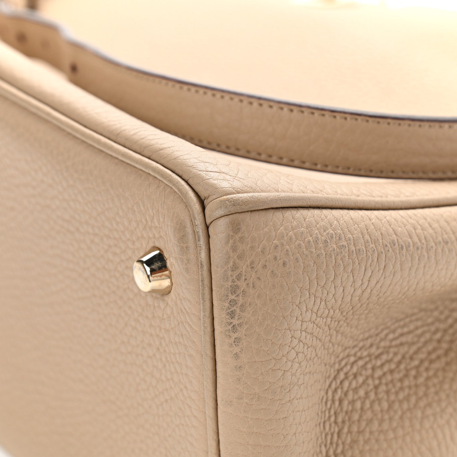 Christian Dior Bullcalf Large Diorissimo Tote Beige Petale 25 of 28