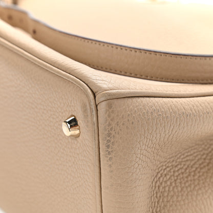 Christian Dior Bullcalf Large Diorissimo Tote Beige Petale 25 of 28