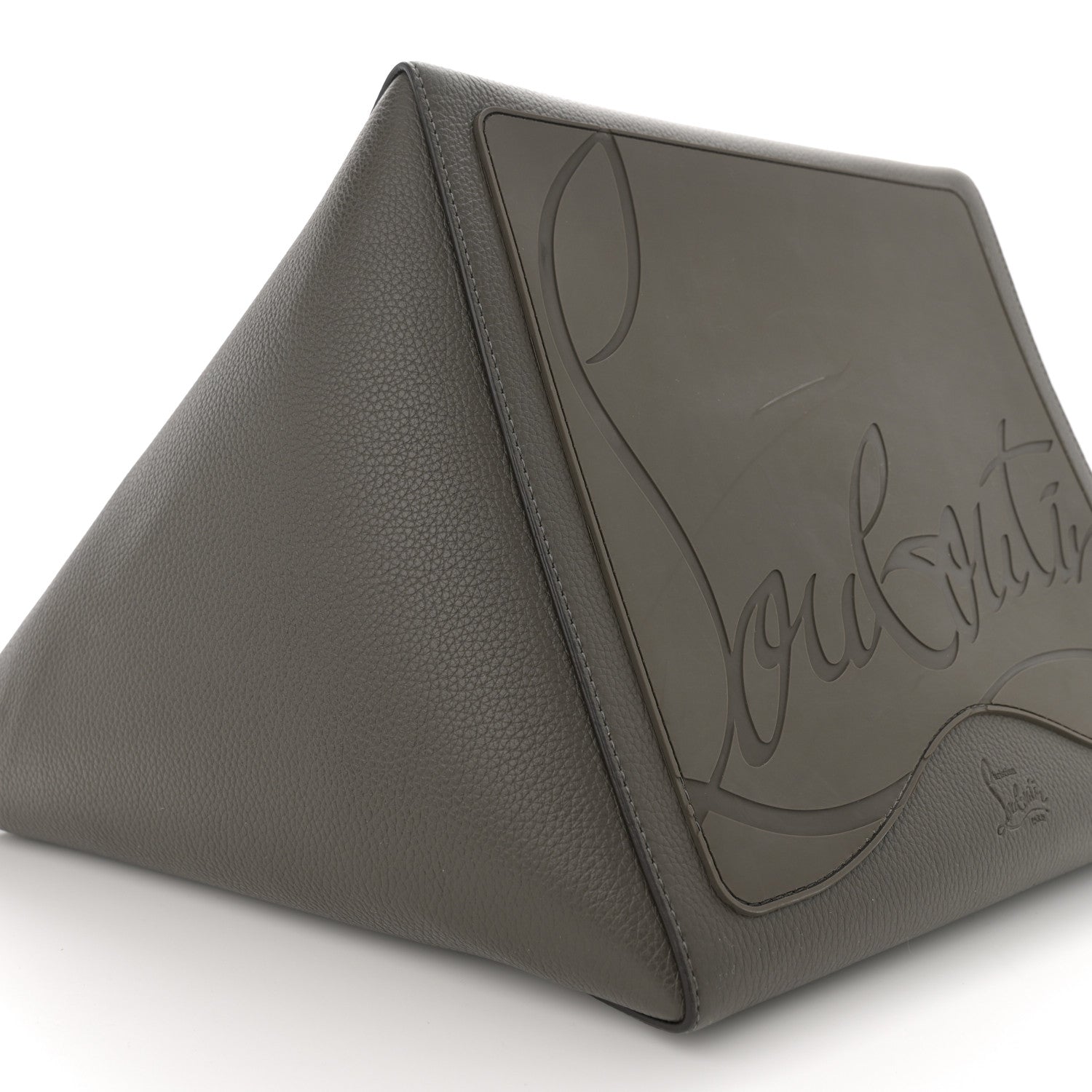 Christian Louboutin Calfskin Empire Spike Studded Small Cabachic Tote Rocket 8 of 11