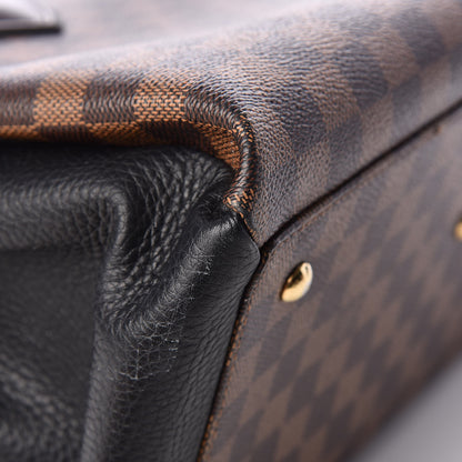Louis Vuitton Cuir Taurillon Damier Ebene Normandy Black 9 of 12