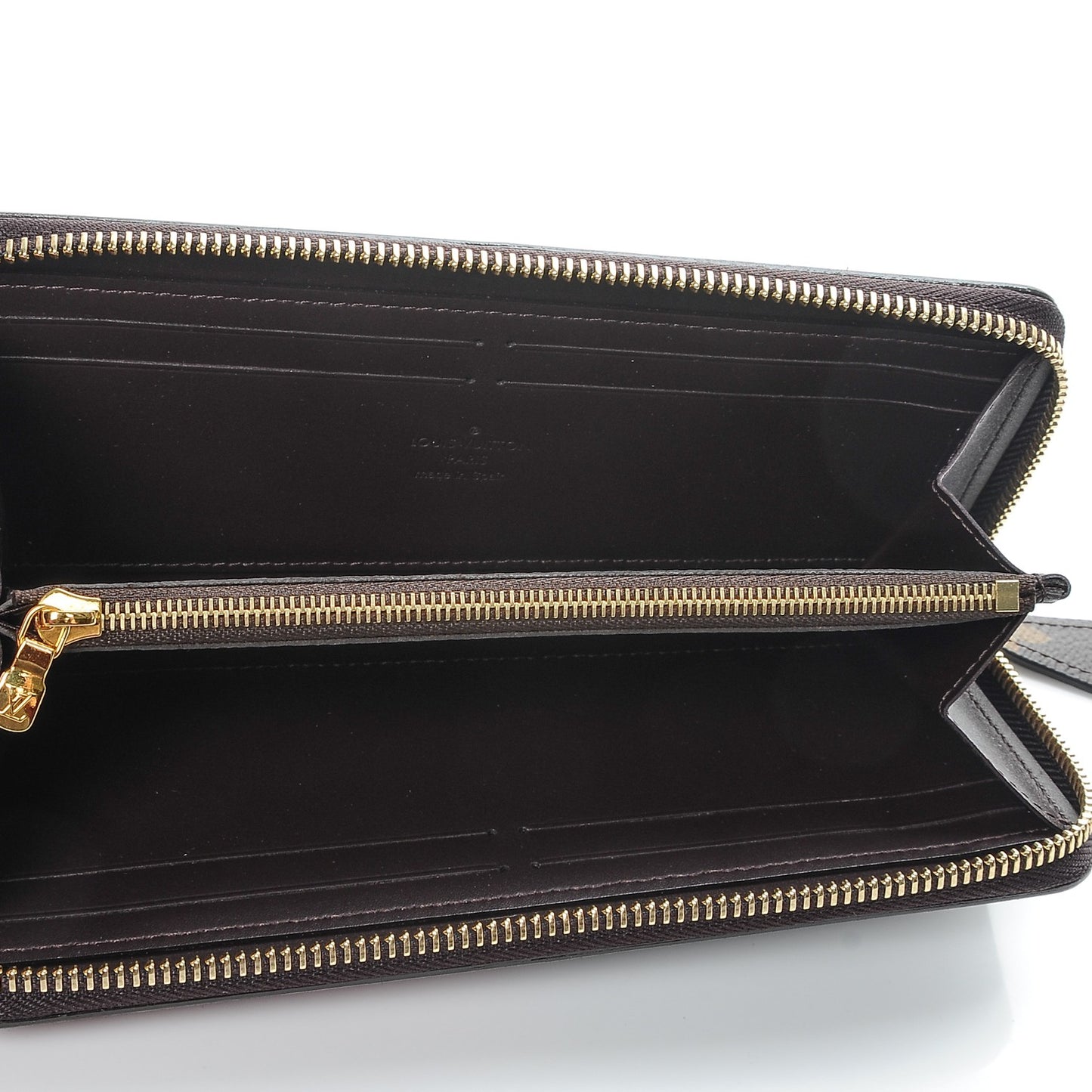 Patent Miroir Clemence Wallet Magenta Black
