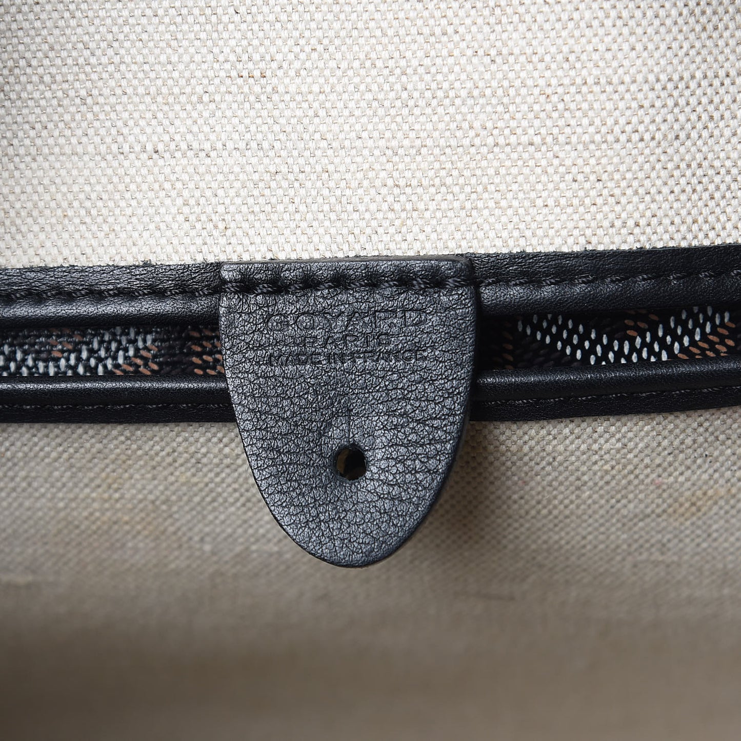 Goyardine Artois PM Black