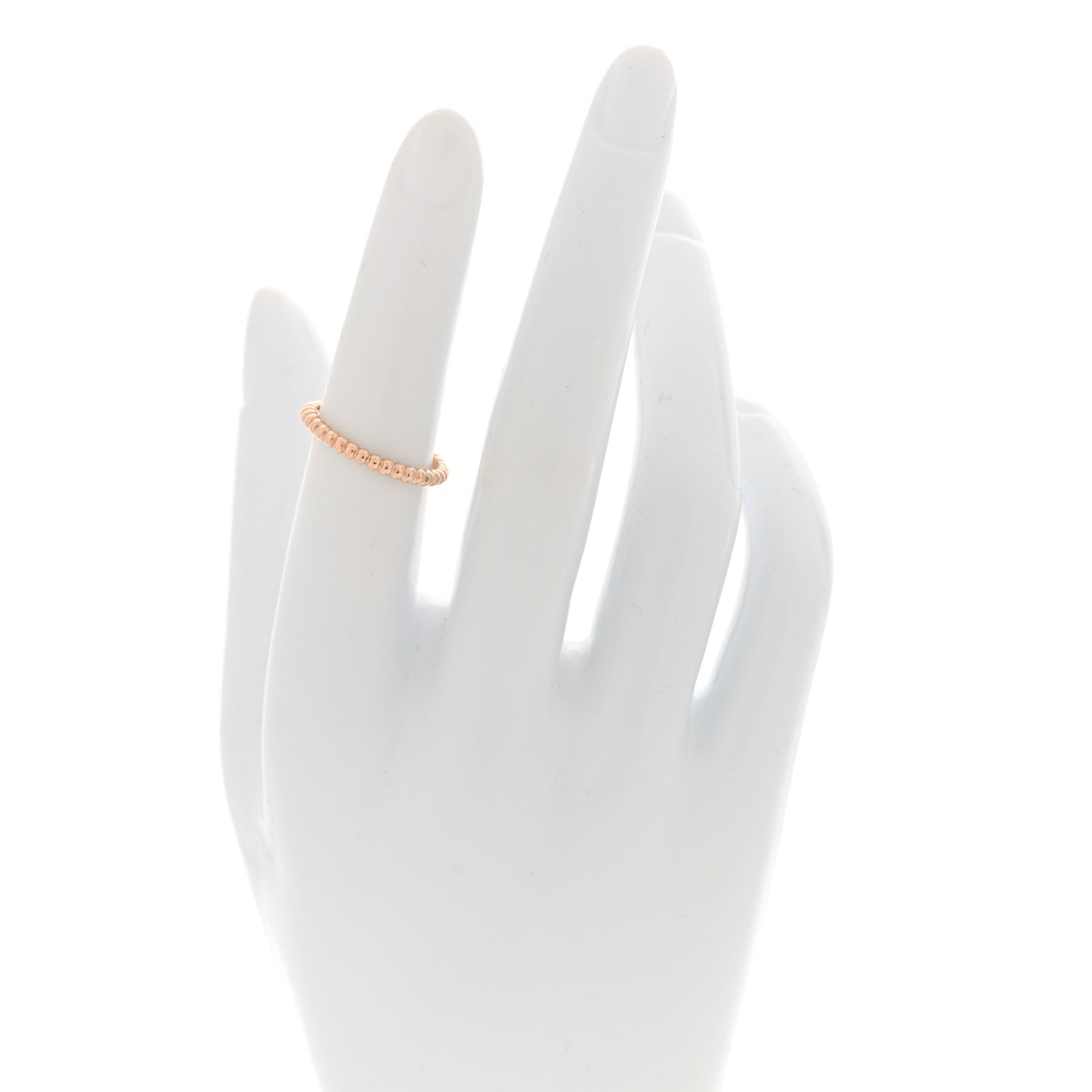 18K Rose Gold Small Perlee Ring 51 5.75