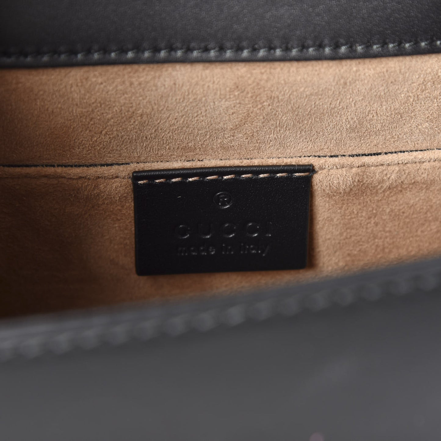 Calfskin Mini Sylvie Top Handle Bag Black