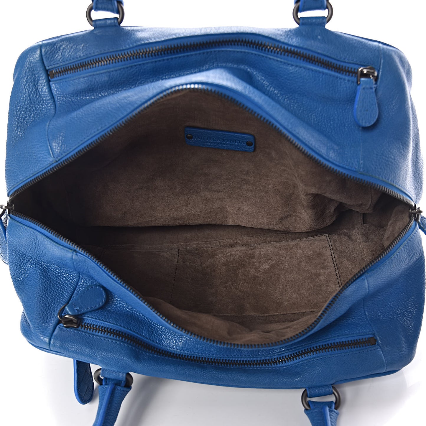 Madras Goatskin Heritage Brera Signal Blue New Chartreuse