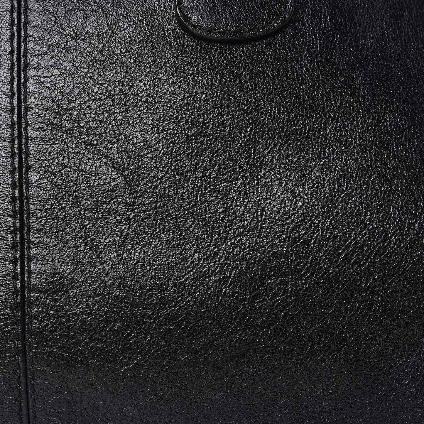 Calfskin Large Re(Belle) Top Handle Bag Black