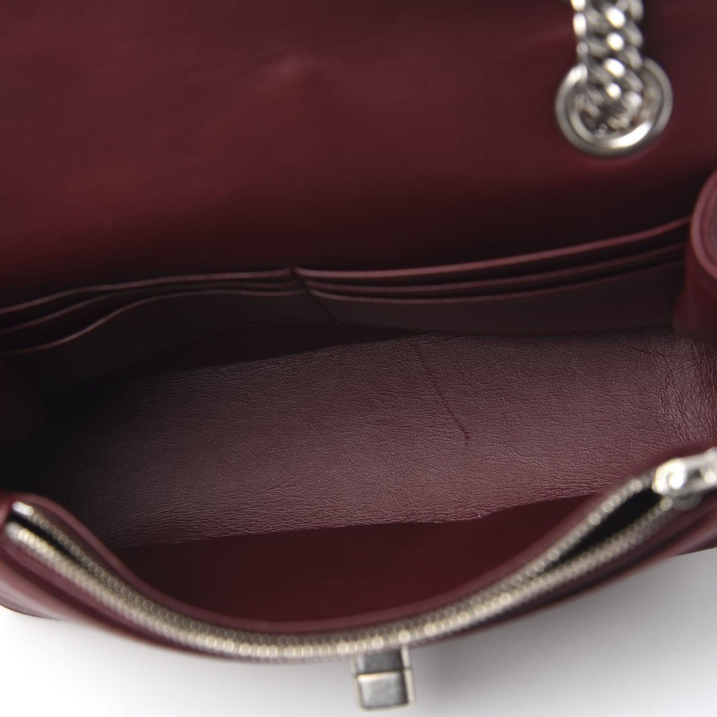 Nylon Jacquard Diagonal Logo Small Scarf Lock Chain Shoulder Bag Rouge Bordeaux Black Beige