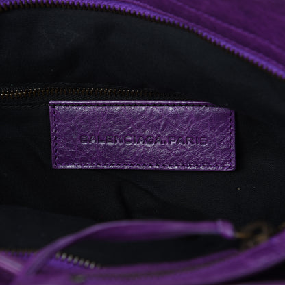 Balenciaga Agneau Classic Hardware Velo Ultraviolet 5 of 7