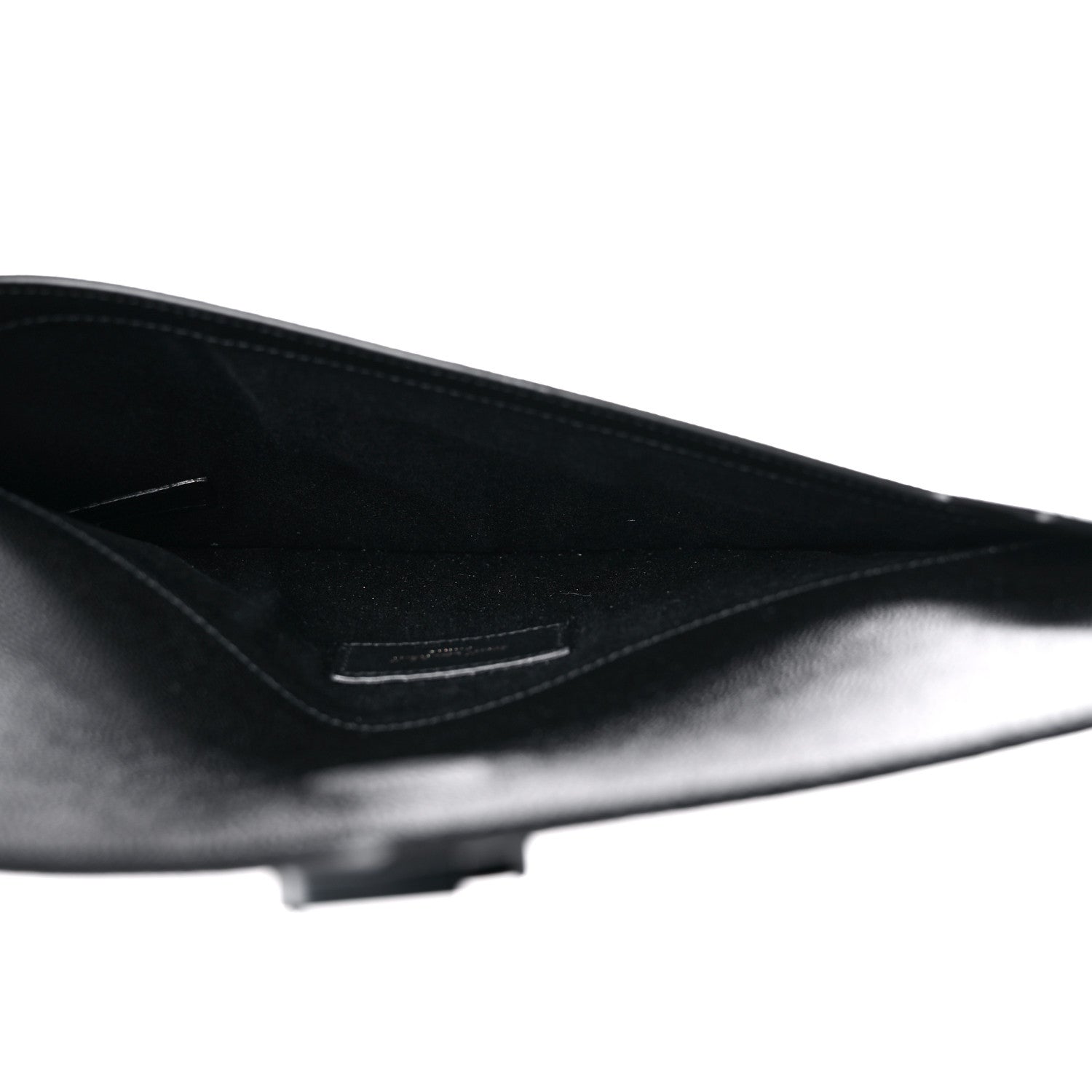 Saint Laurent Grain De Poudre Uptown Pouch Black 5 of 9