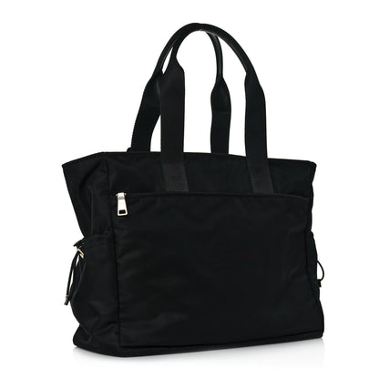 Prada X UNIVERSAL STUDIOS Tessuto Nylon Montagna Frankenstein Heart Tote Black 3 of 14