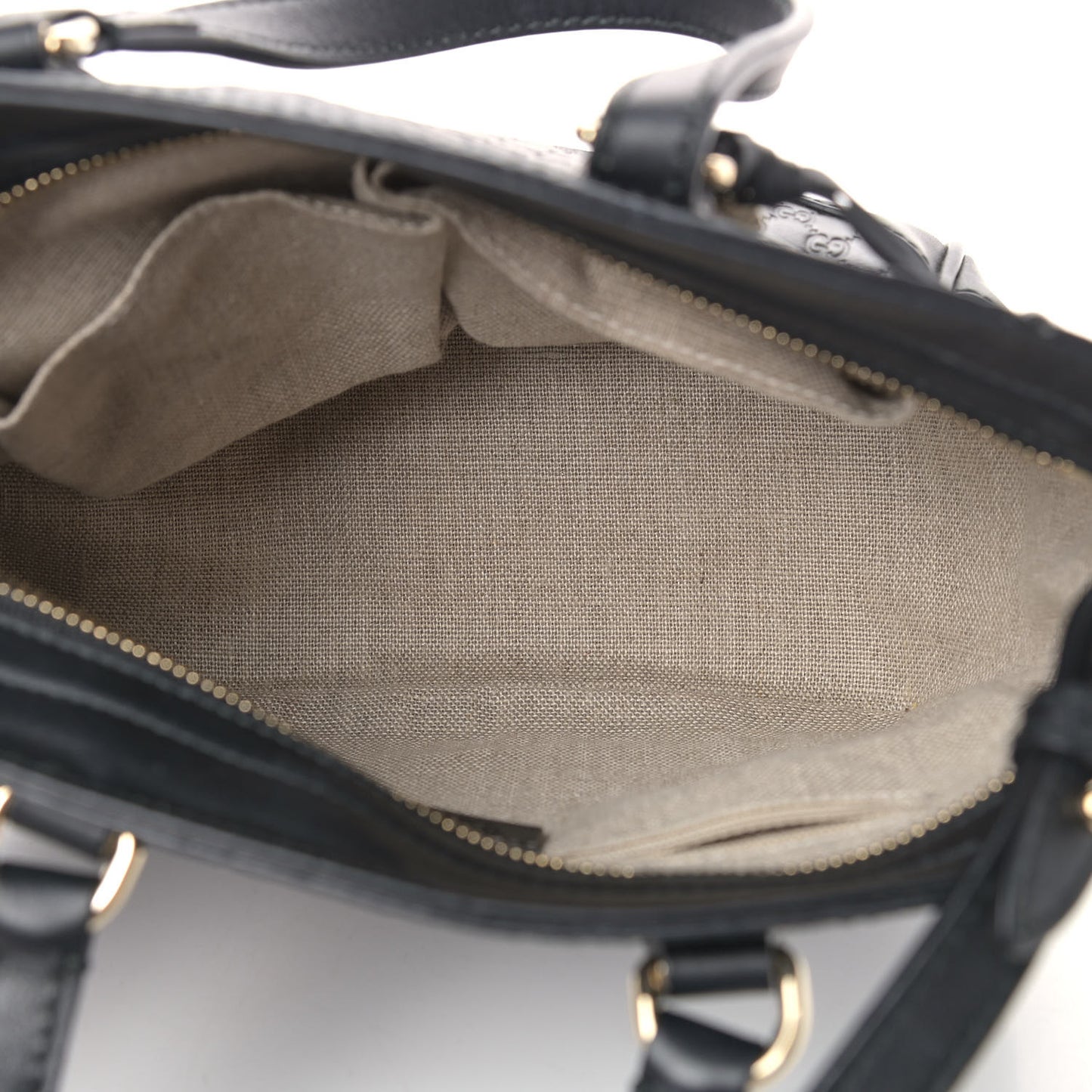 Microguccissima Small Bree Tote Black