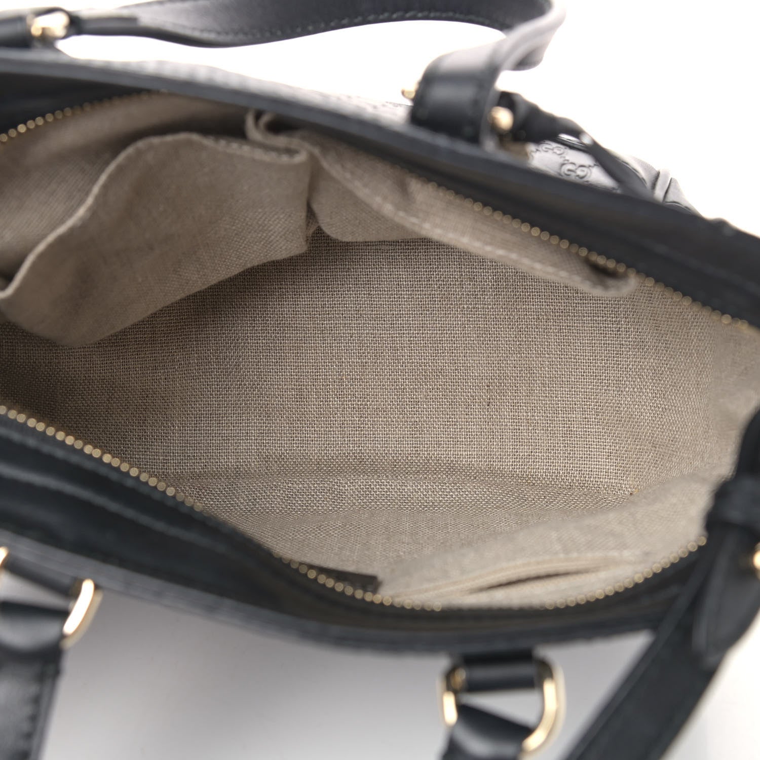 Gucci Microguccissima Small Bree Tote Black 5 of 13