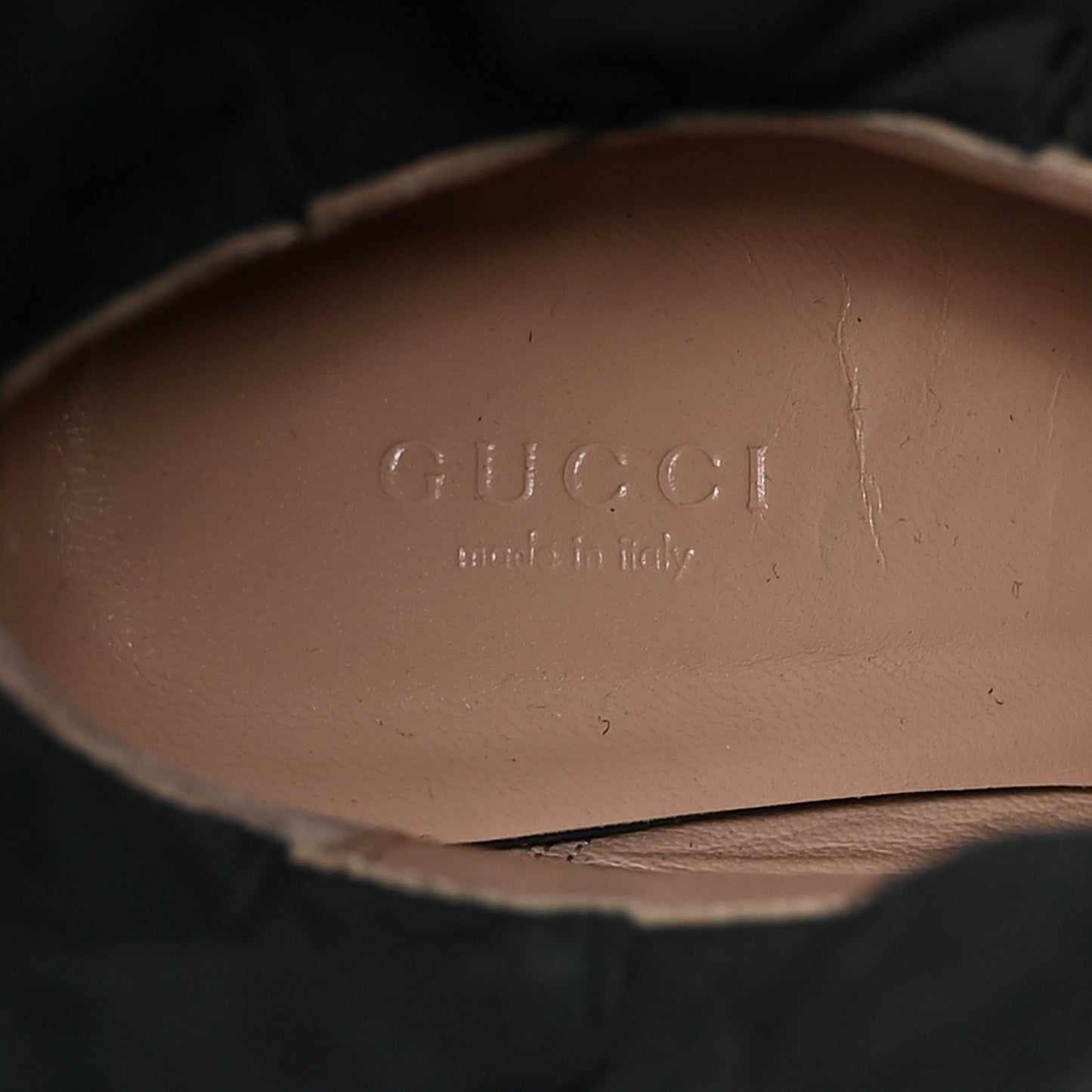 Deauville Calfskin Cinched Knee High Boots 38 Black