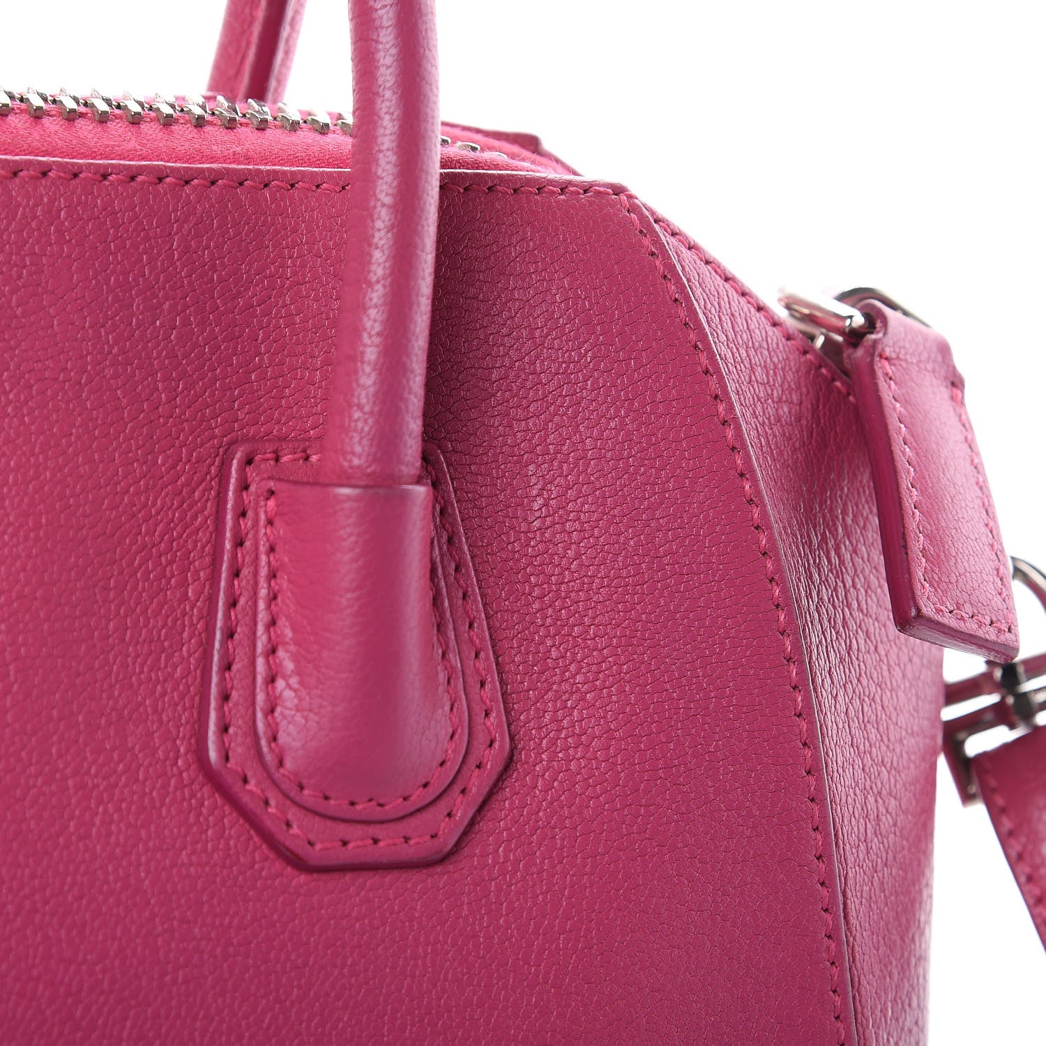 Givenchy Sugar Goatskin Mini Antigona Magenta 14 of 17