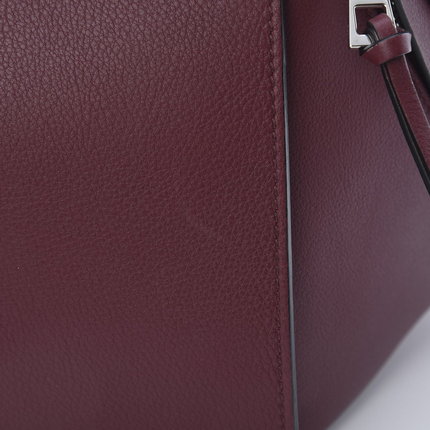 Calfskin Small Hammock Shoulder Bag Malbec