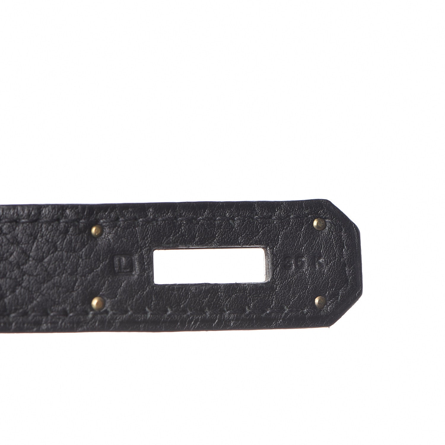Hermes Fjord Kelly Retourne 40 Black 24 of 47
