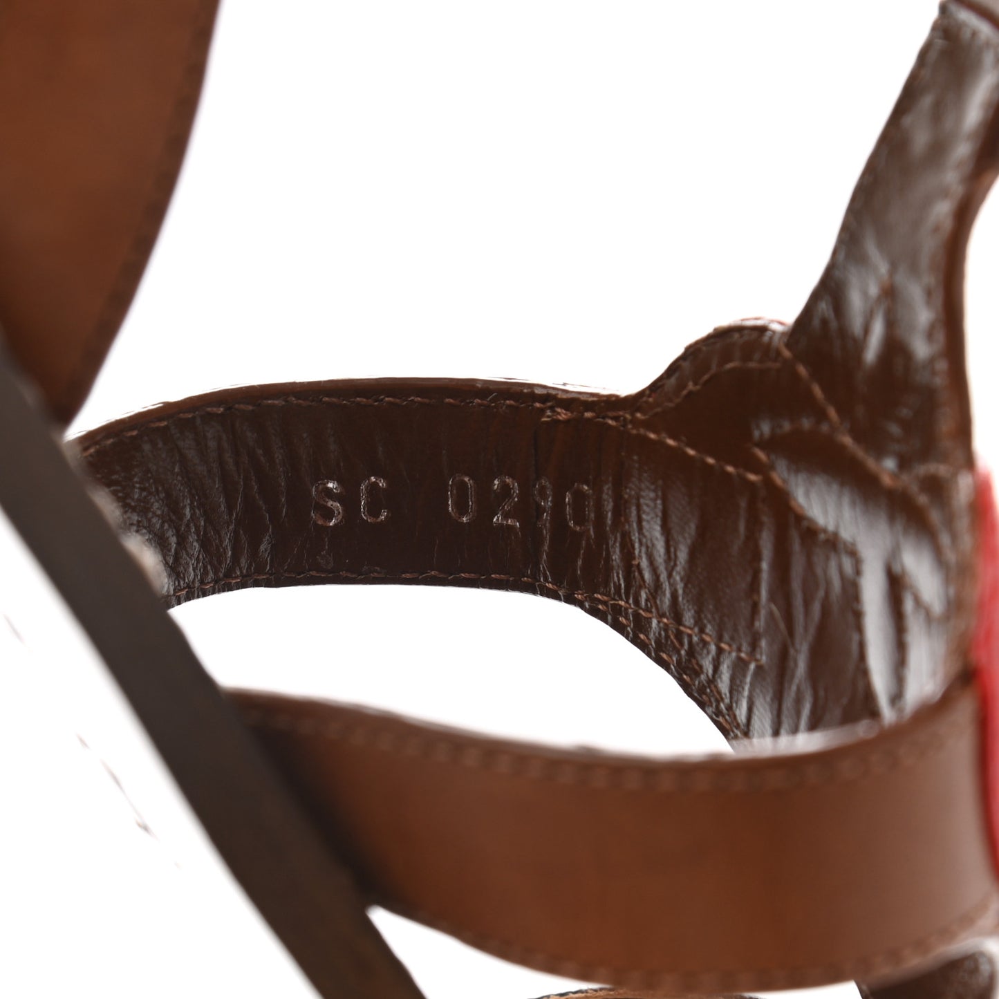 Calfskin Game On Playful Flat Sandals 37