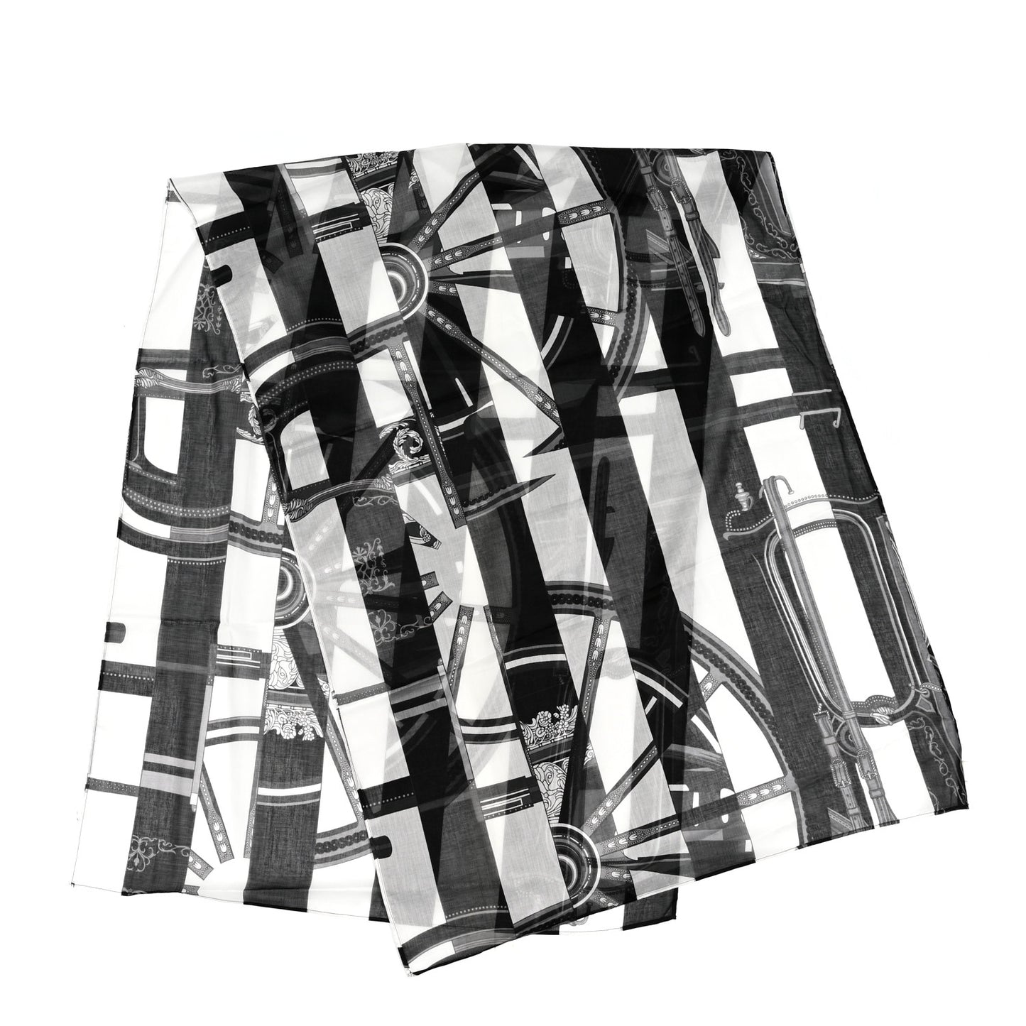 Cotton La Berline Bayadere Pareo Black