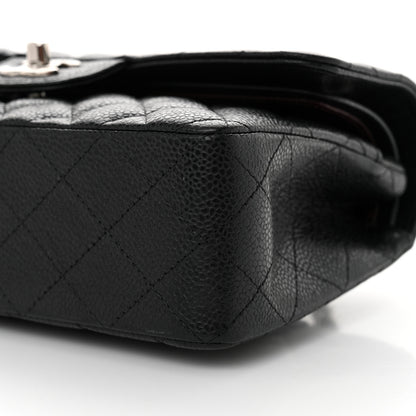 Chanel Caviar Quilted Small Double Flap Black 10 of 12