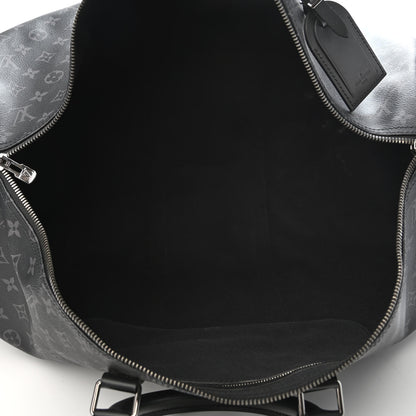 Louis Vuitton Monogram Eclipse Keepall Bandouliere 55 4 of 15