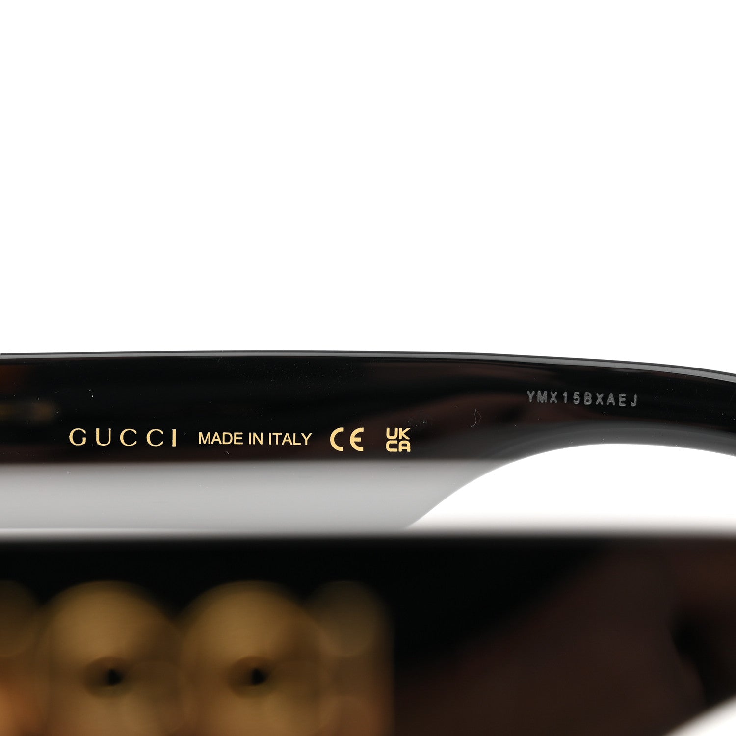 Gucci Acetate Cat Eye Sunglasses GG1296S Black 6 of 8