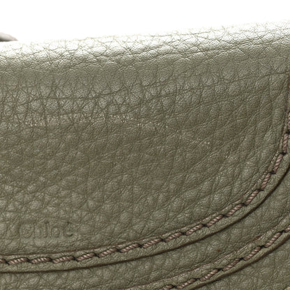 Chloe Calfskin Marcie Pochette Crossbody Bag Baobab Green 12 of 13