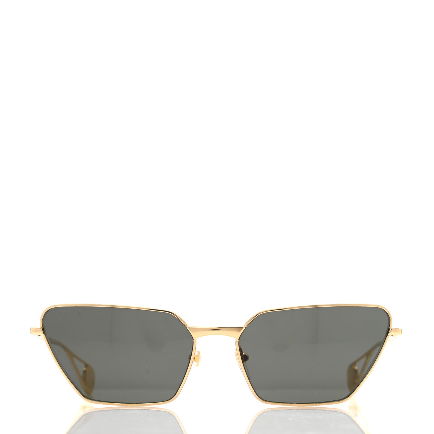 Rectangular Sunglasses GG0538S Gold Black