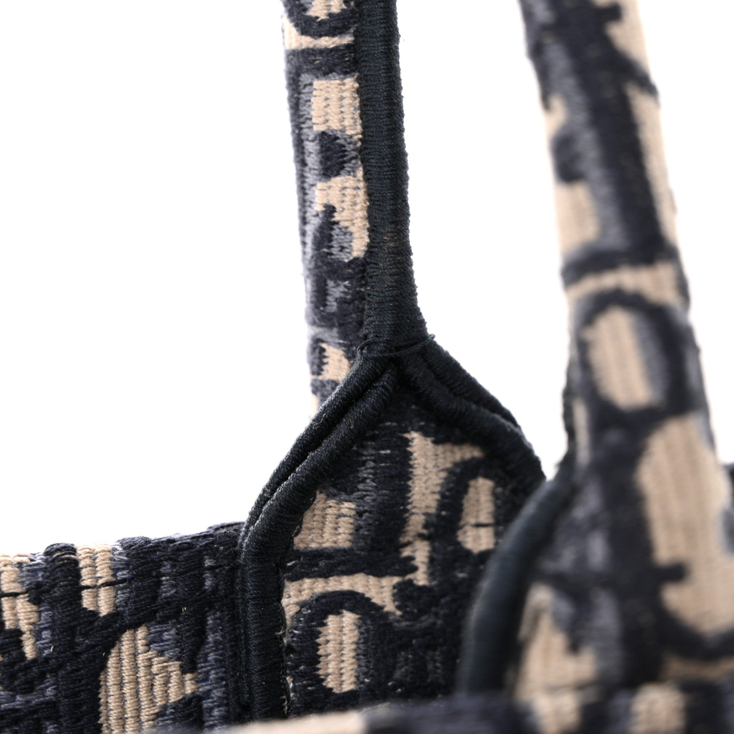 Christian Dior Oblique Medium Book Tote Blue Multicolor 11 of 11