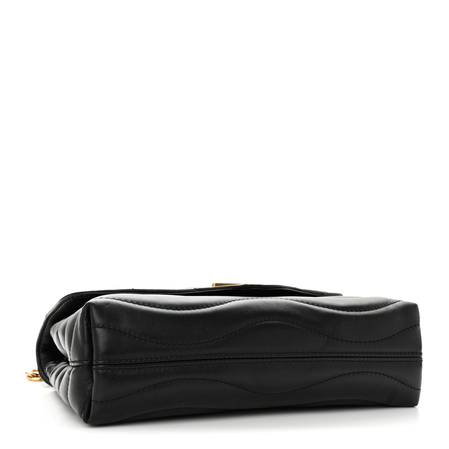 Louis Vuitton Calfskin New Wave Chain MM NM Black 4 of 9