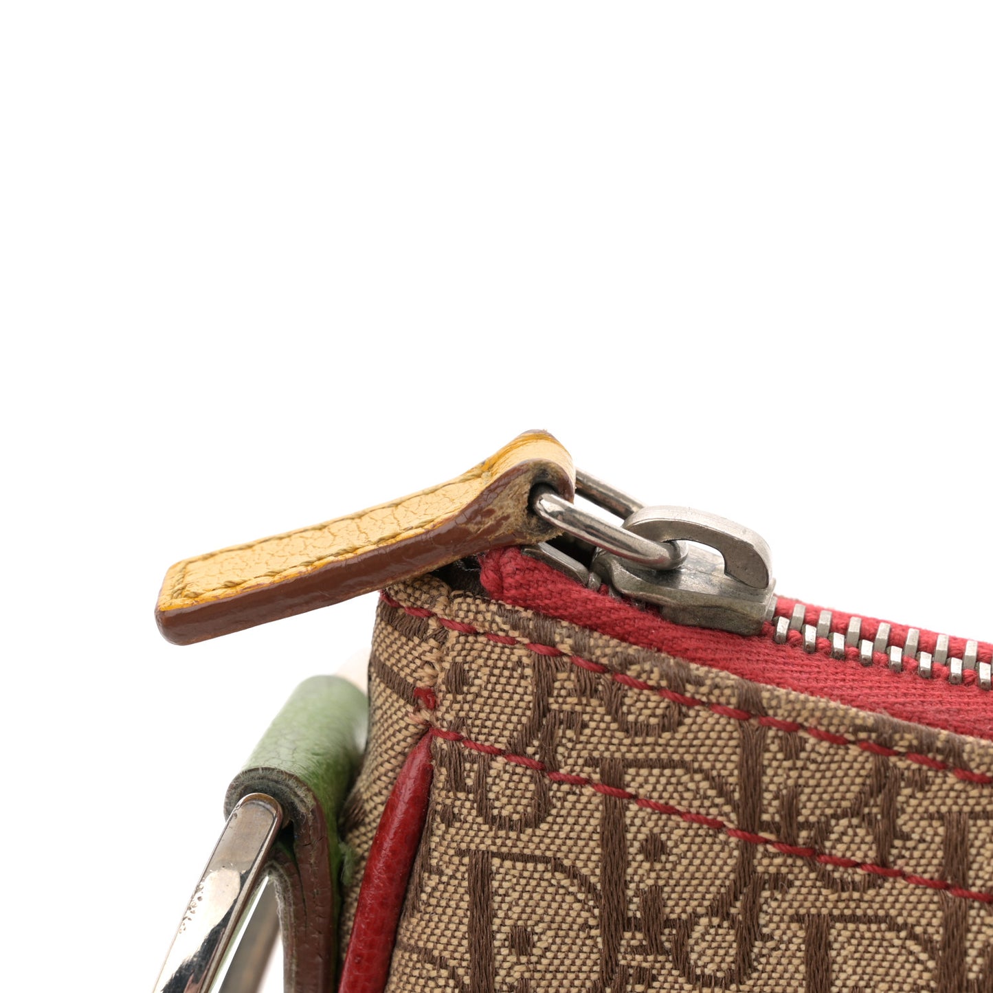 Monogram Rasta Double Saddle Beige