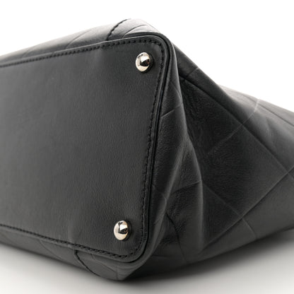 Chanel Calfskin Chevron CC All Day Tote Black 10 of 11