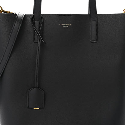 Saint Laurent Calfskin Toy Shopping Tote Black 8 of 11