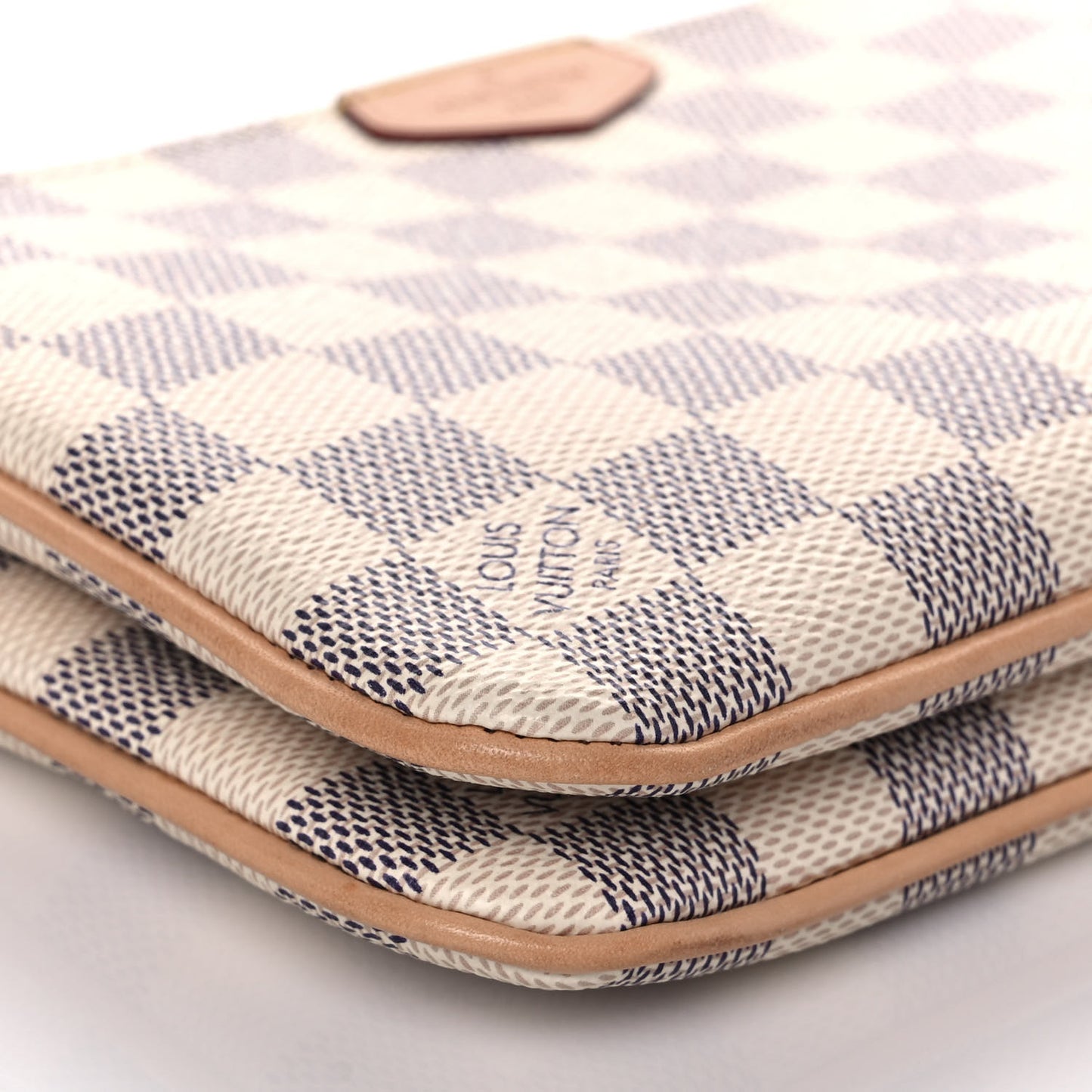 Damier Azur Double Zip Pochette