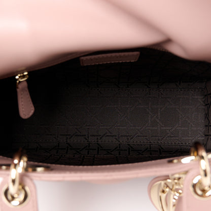 Christian Dior Lambskin Cannage Small My ABCDior Lady Dior Blush 5 of 10