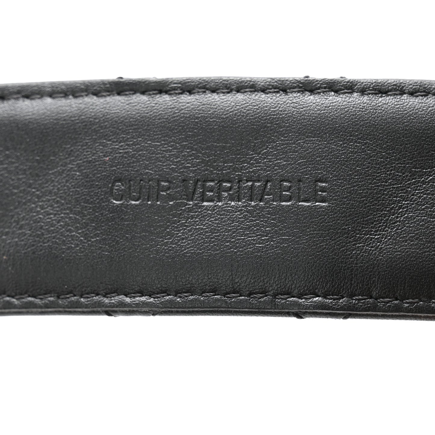 Lambskin Quilted CC Chain Belt 85 34 Black