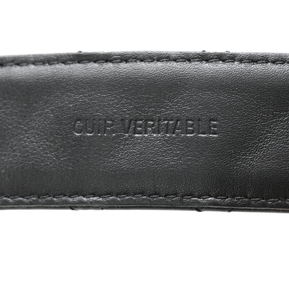 Chanel Lambskin Quilted CC Chain Belt 85 34 Black 7 of 7