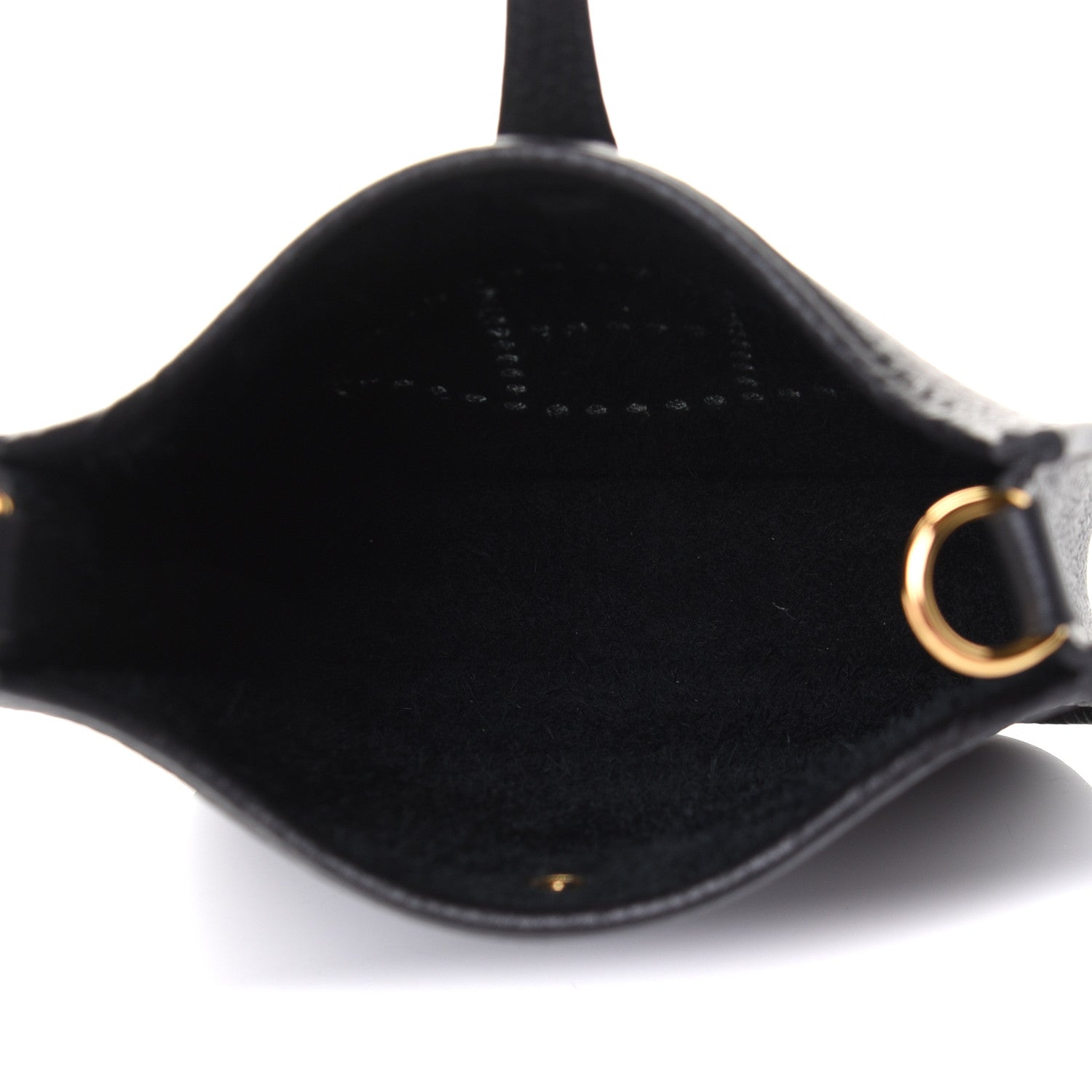 Hermes Taurillon Clemence Evelyne TPM Black 5 of 9