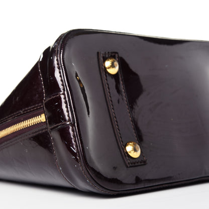 Louis Vuitton Vernis Alma PM Amarante 7 of 8