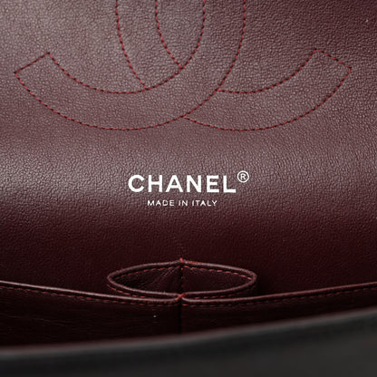 Chanel Lambskin Quilted Jumbo Double Flap Black 6 of 20