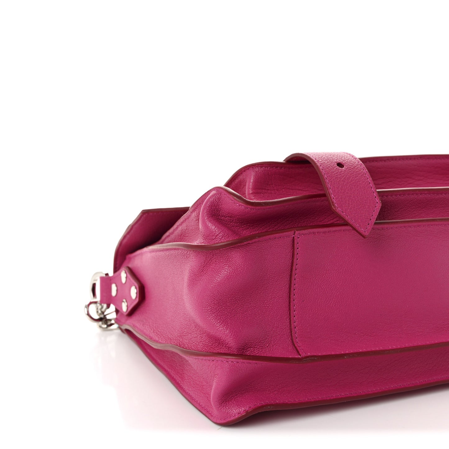 Lambskin Medium PS1 Satchel Fuchsia