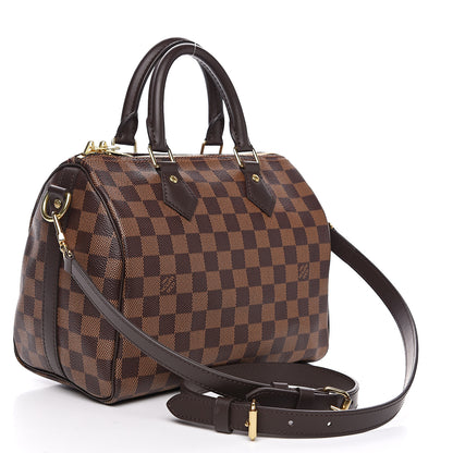 Louis Vuitton Damier Ebene Speedy Bandouliere 25 2 of 8
