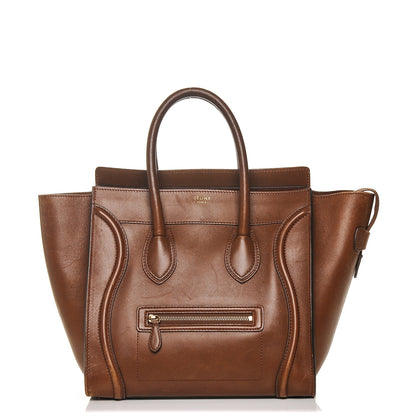 Celine Palmelato Mini Luggage Camel 1 of 23