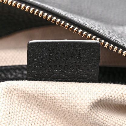 Gucci Pebbled Calfskin Large Soho Hobo Black 7 of 10